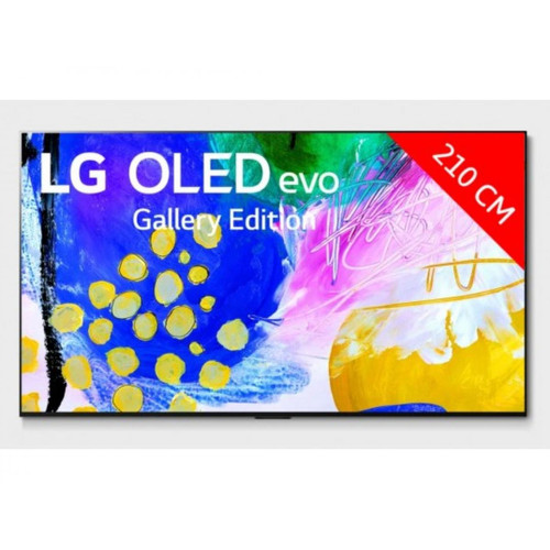 LG - TV OLED Lg OLED83G2 4K UHD 83 Smart TV 2022 Noir LG  - TV OLED LG TV, Home Cinéma