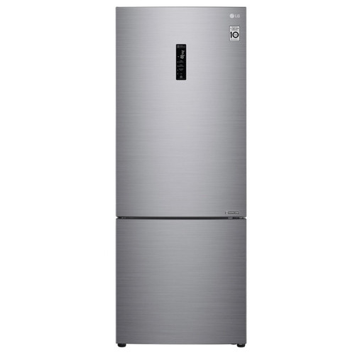 Réfrigérateur LG Réfrigérateur combiné 70.5cm 451l nofrost platinium - gbb566pzhzn - LG