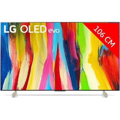 LG - TV OLED 4K 106 cm OLED42C26 2022 LG  - TV OLED LG TV, Home Cinéma