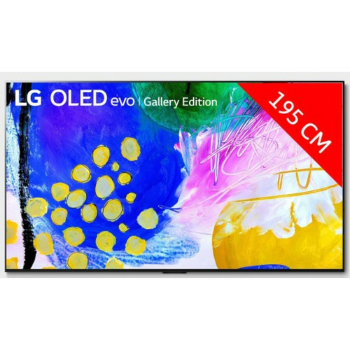 TV 32'' et moins LG TV OLED 4K 195 cm OLED77G26 2022