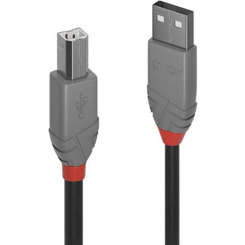Lindy - LINDY Câble USB 2.0 type A vers B - Anthra Line - 3m Lindy - Lindy