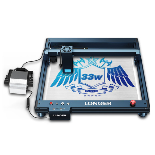 Imprimante 3D LONGER LONGER B1 - Graveur Laser 30W, Puissance Laser de 36W