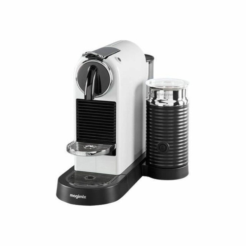 Expresso - Cafetière Magimix Machine à café - MAGIMIX - NESPRESSO CITIZ M195 - Espresso - Blanc - Réservoir d'eau amovible