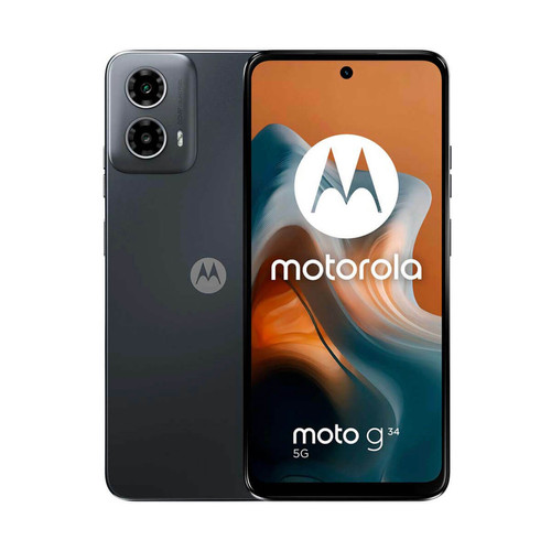 Motorola - Motorola Moto G34 5G 4 Go/64 Go Noir (Charcoal Black) Double SIM XT2363-3 Motorola - Smartphone Android Motorola