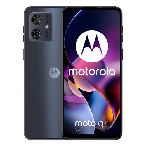 Motorola - Motorola Moto G54 5G 8 Go/256 Go Bleu (Midnight Blue) Double SIM XT2343-2 Motorola - Smartphone Motorola