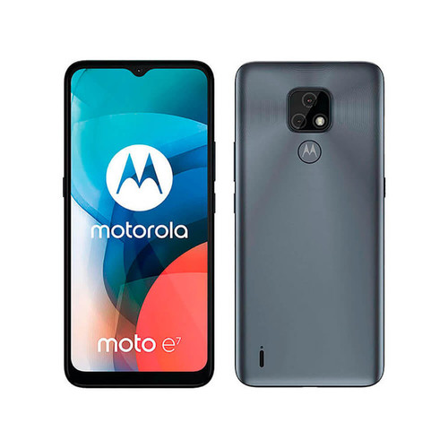 Motorola - Motorola Moto E7 2Go/32Go Gris (Gris minéral) Dual Sim MC376 Motorola - Bonnes affaires Smartphone à moins de 100 euros