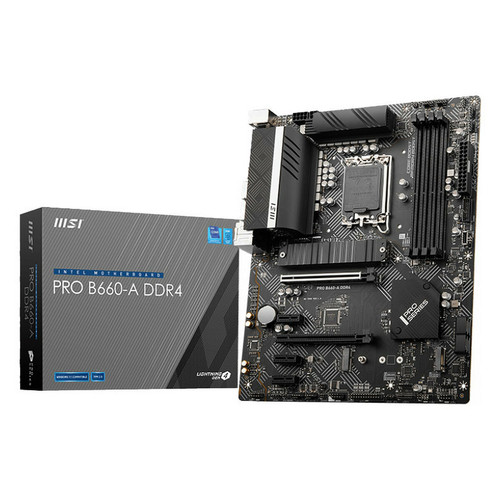 Msi - PRO B660 A DDR4 Msi - Carte mère Intel Atx