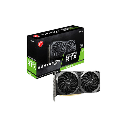 Msi - GeForce RTX 3060 Ti VENTUS 2X OC GDDR6X Msi - Produits reconditionnés par Rue du Commerce