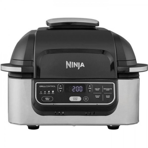 Ninja - NINJA FOODI AG301EU - Grill d'intérieur - Technologie Cyclonic Air - 5 modes de cuisson préprogrammés - Jusqu'a 265° - 1760W Ninja  - Pierrade, grill
