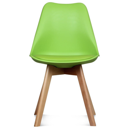 OPJET - Chaise Design Style Scandinave Vert ESBEN OPJET  - Chaises