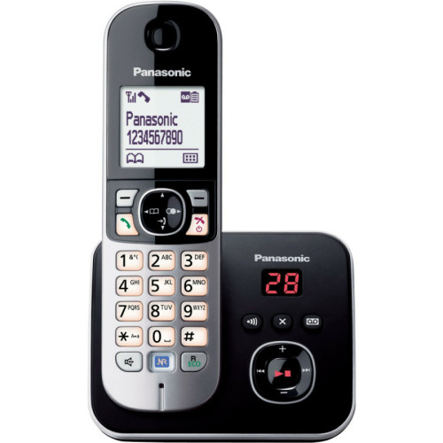 Téléphone fixe-répondeur Panasonic Téléphone sans fil KX-TG6821FRB
