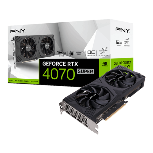 PNY - GeForce RTX 4070 SUPER 12G VERTO OC PNY  - Composants