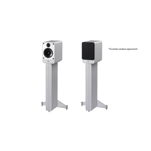 Q Acoustics - Q Acoustics Concept 20 Blanc laqué - Pieds pour Enceintes Concept 20 (la paire) Q Acoustics  - Instruments de musique