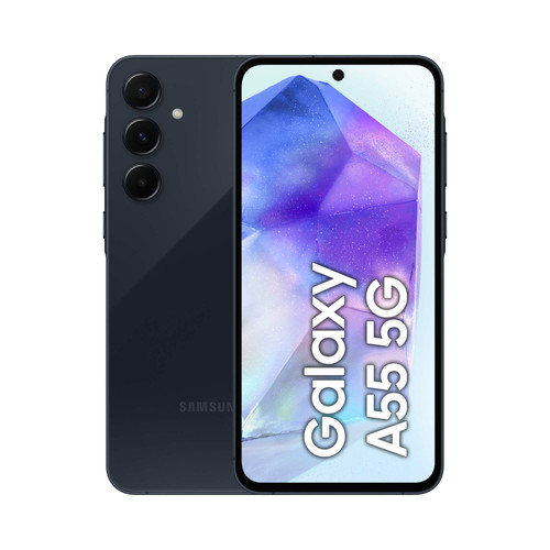 Samsung - Samsung Galaxy A55 5G 16,8 cm (6.6') Double SIM Android 14 USB Type-C 8 Go 256 Go 5000 mAh Marine Samsung  - Bonnes affaires Samsung