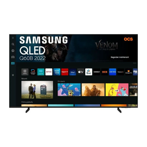 Samsung - SAMSUNG 50Q60B TV QLED 4K UHD 50 (125 cm) Smart TV 3 ports HDMI Samsung - TV QLED TV, Home Cinéma