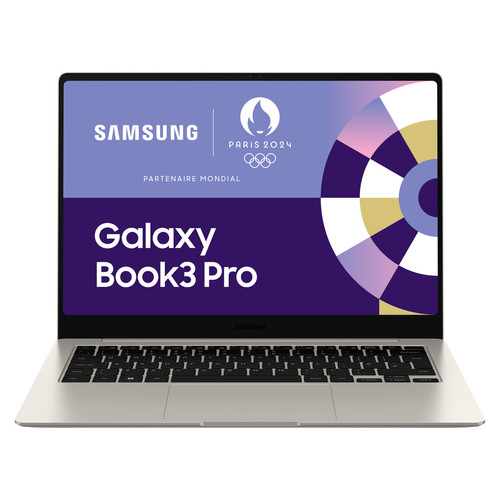 Samsung - Galaxy Book3 Pro NP940XFG-KA1FR - Beige Samsung  - Ordinateur Portable