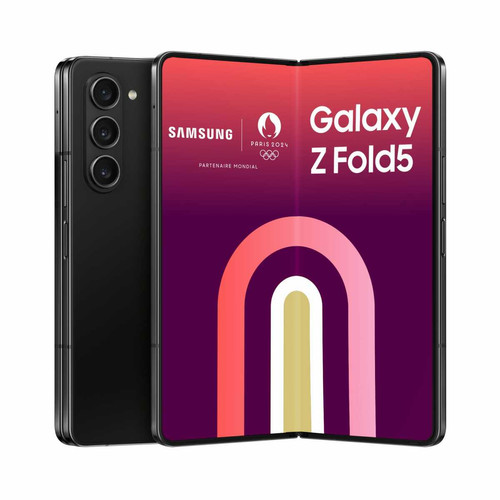 Samsung - Galaxy Z Fold5 - 12/256 Go - 5G - Noir  Samsung - Bonnes affaires Black Friday Smartphone