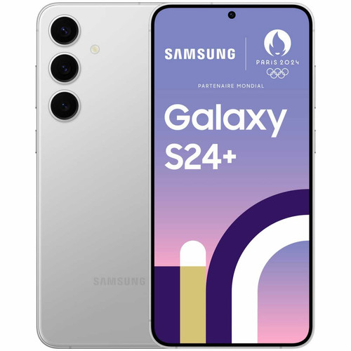 Samsung - Galaxy S24+ - 5G - 12/256 Go - Argent Samsung  - Location Smartphone