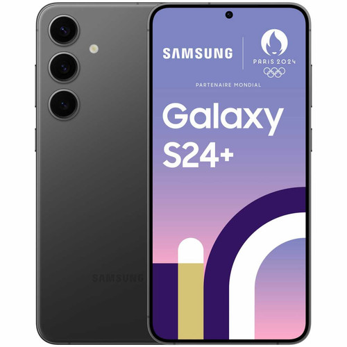 Samsung - Galaxy S24+ - 5G - 12/256 Go - Noir Samsung - Téléphonie