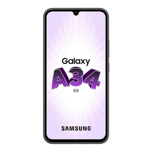 Samsung - Smartphone Galaxy A34 5G 128 Go Noir (import EU) Samsung  - Samsung Galaxy A34 5G