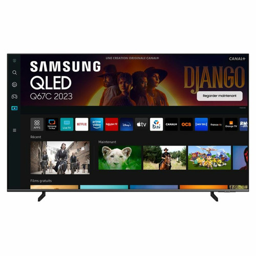 Samsung - Téléviseur QLED 65'' 163 cm SAMSUNG 65Q67C Samsung - TV 56'' à 65'' Smart tv