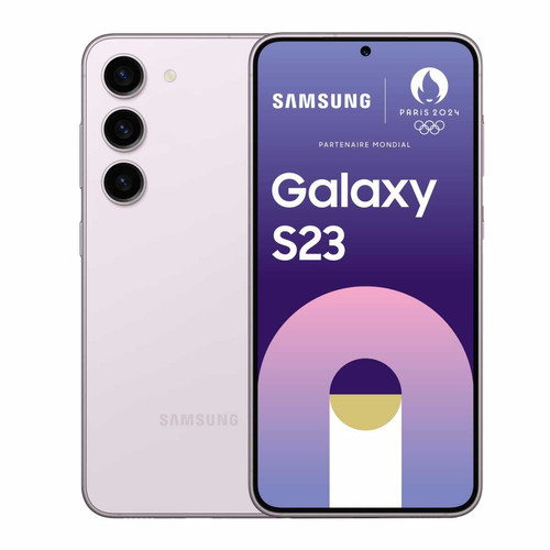 Smartphone Android Samsung Galaxy S23 - 8/256 Go - Lavande
