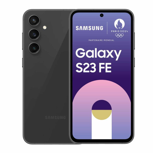 Samsung - Galaxy S23 FE - 8/256 Go - Graphite Samsung - Soldes Smartphone
