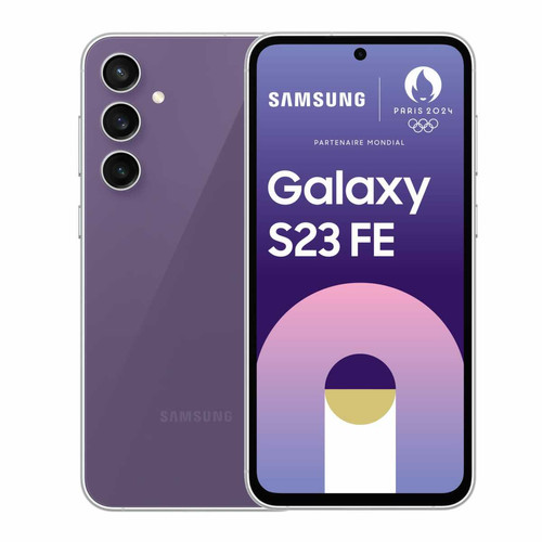 Samsung - Galaxy S23 FE - 8/256 Go - Violet Samsung  - Location Smartphone