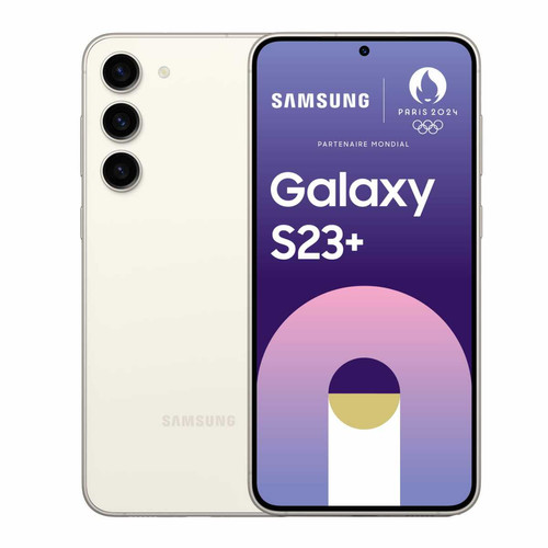 Samsung - Galaxy S23+ - 8/256 Go - Crème Samsung - La fête des mères Smarpthone, Tablette tactile