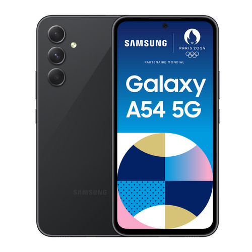 Samsung - Galaxy A54 - 5G - 8/256 Go - Graphite Samsung - Smartphone Android Full hd plus