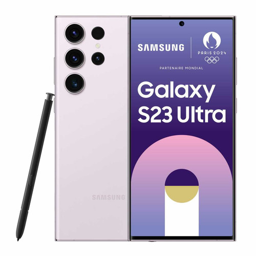 Samsung - Galaxy S23 Ultra - 8/256 Go - Lavande Samsung - Samsung reconditionné