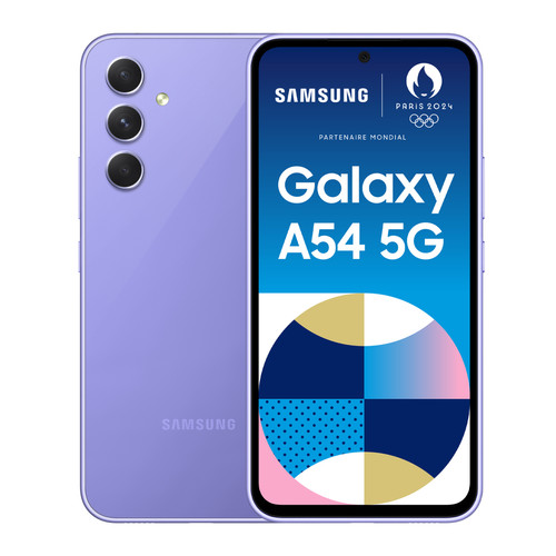 Samsung - Galaxy A54 - 5G - 8/128 Go - Lavande Samsung - Smartphone Samsung