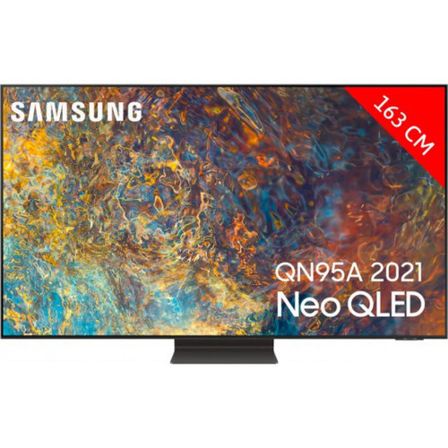 Samsung - TV Neo QLED 4K 163 cm QE65QN95A Samsung  - TV QLED Samsung TV, Home Cinéma
