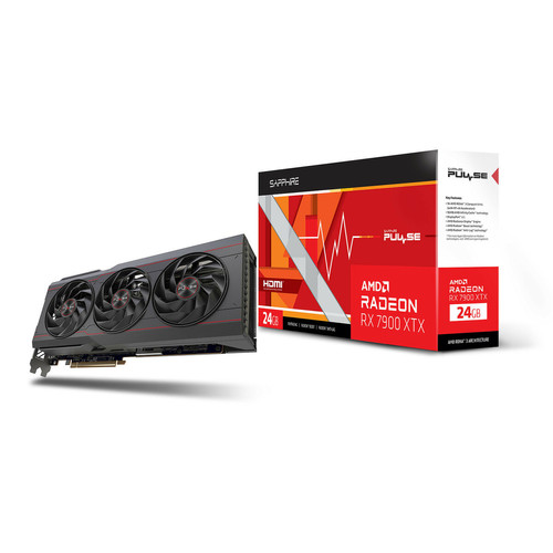 Sapphire - PULSE AMD Radeon RX 7900 XTX 24G Sapphire - Black Friday Composants