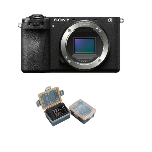 Sony - Sony A6700 Boîtier + batterie Kingma 2000 mAh (Sony NP-FZ100) Sony - Soldes Appareil Photo