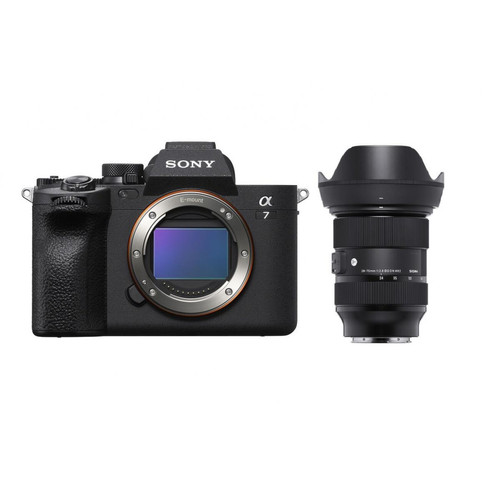 Sony - Sony A7 IV + Objectif Sigma 24-70mm f/2.8 DG DN Art pour Sony E Sony - Appareil Photo Sony