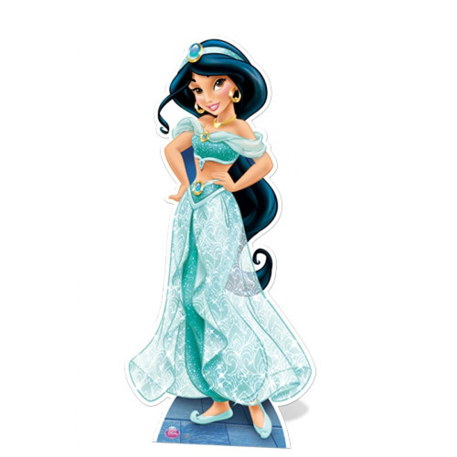 Statues Star Cutouts Figurine en carton taille réelle Disney Princesse Jasmine H 163 CM
