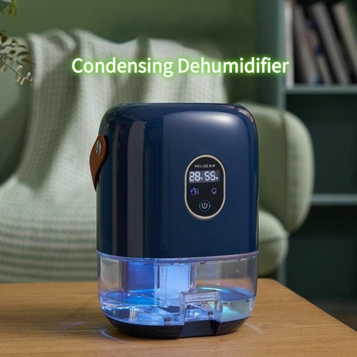 Humidificateur Universal Déshumidificateur maison chambre à coucher déshumidificateur silencieux sous-sol(Coloré)