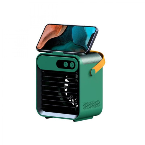 Universal - Refroidisseur d'air mini climatiseur de bureau avec pince de téléphone miroir de maquillage humidificateur de glace d'eau polyvalent été portable avec Universal  - Ventilateur