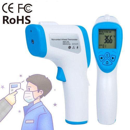 Yonis - Thermomètre Infrarouge Frontal Sans Contact Ecran LCD Bébé Adulte - YONIS Yonis  - Santé et bien être connectée