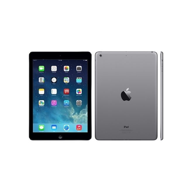 Apple - iPad Air - 32 Go - Wifi - Gris sidéral MD786NF/A Apple - Tablette tactile Reconditionné
