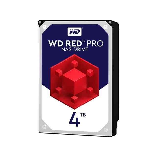 Disque Dur interne Western Digital WD Red Pro 4 To 3.5'' SATA III (6 Gb/s) Cache 256 Mo