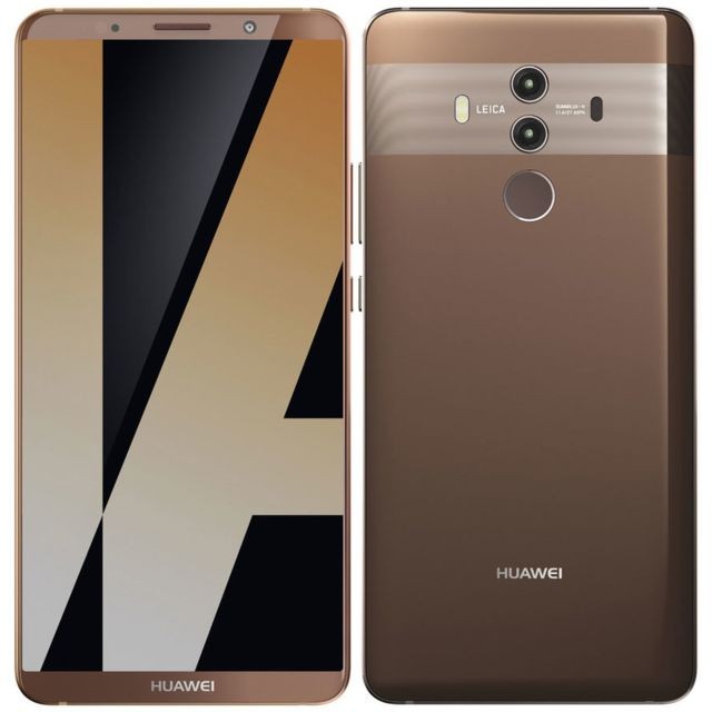 Smartphone Android Huawei Mate 10 Pro - 128 Go - Marron