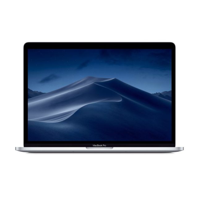 MacBook Apple MacBook Pro 13 Touch Bar 2019 - 256 Go - MV992FN/A - Argent