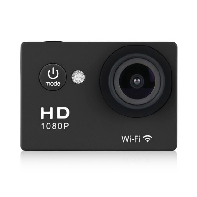 Caméra d'action marque generique Caméra sport Caméra Vidéo DV Action Sports Rénovation Waterproof WiFi Full HD H264 1080p 12Mp