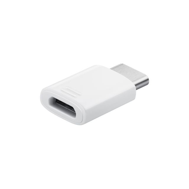Samsung - Adaptateur USB-C vers Micro USB - Blanc Samsung - Accessoires et consommables