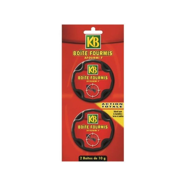 Engrais  et entretien Rosier Kb KB Antifourmis - 2 boîtes appât de 10 g