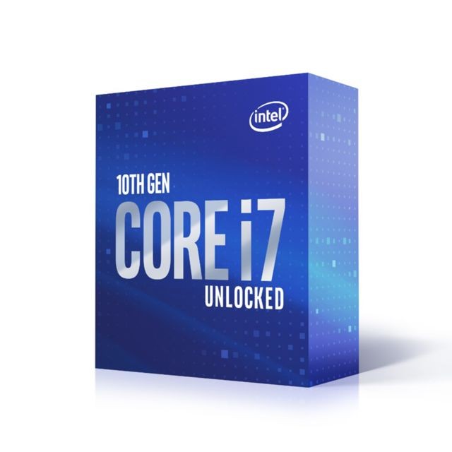 Intel - Intel® Core™ i7-10700K - 3.8/5.1 GHz Intel - Intel Core i7 & Ryzen 7 Processeur