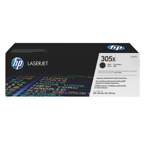 Hp - Toner HP 305X noir pour imprimante laser Hp - Cartouche, Toner et Papier Hp