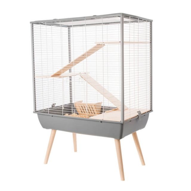 Zolux - Cage Neo cosy pour grands rongeurs 80 cm gris. Zolux  - Animalerie